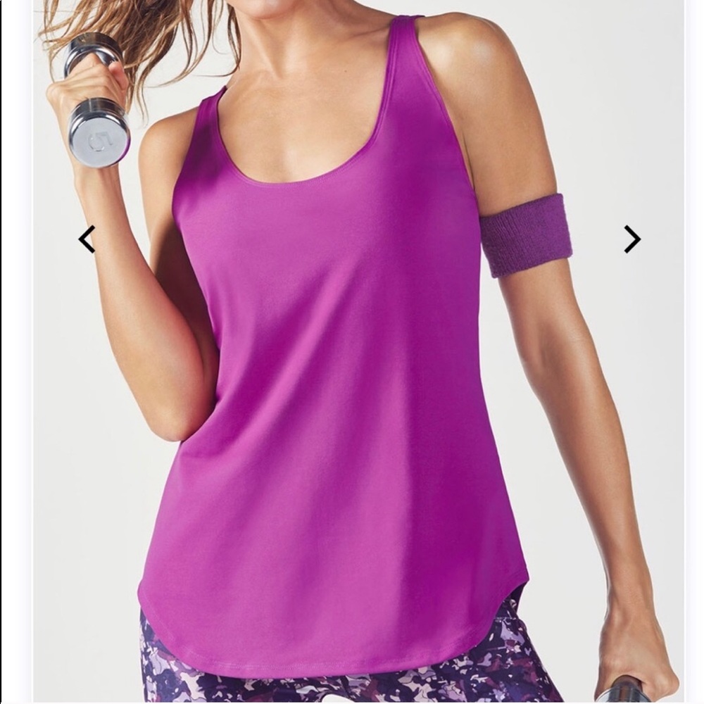 FABLETICS Ainsley Tank Top Purple Medium
